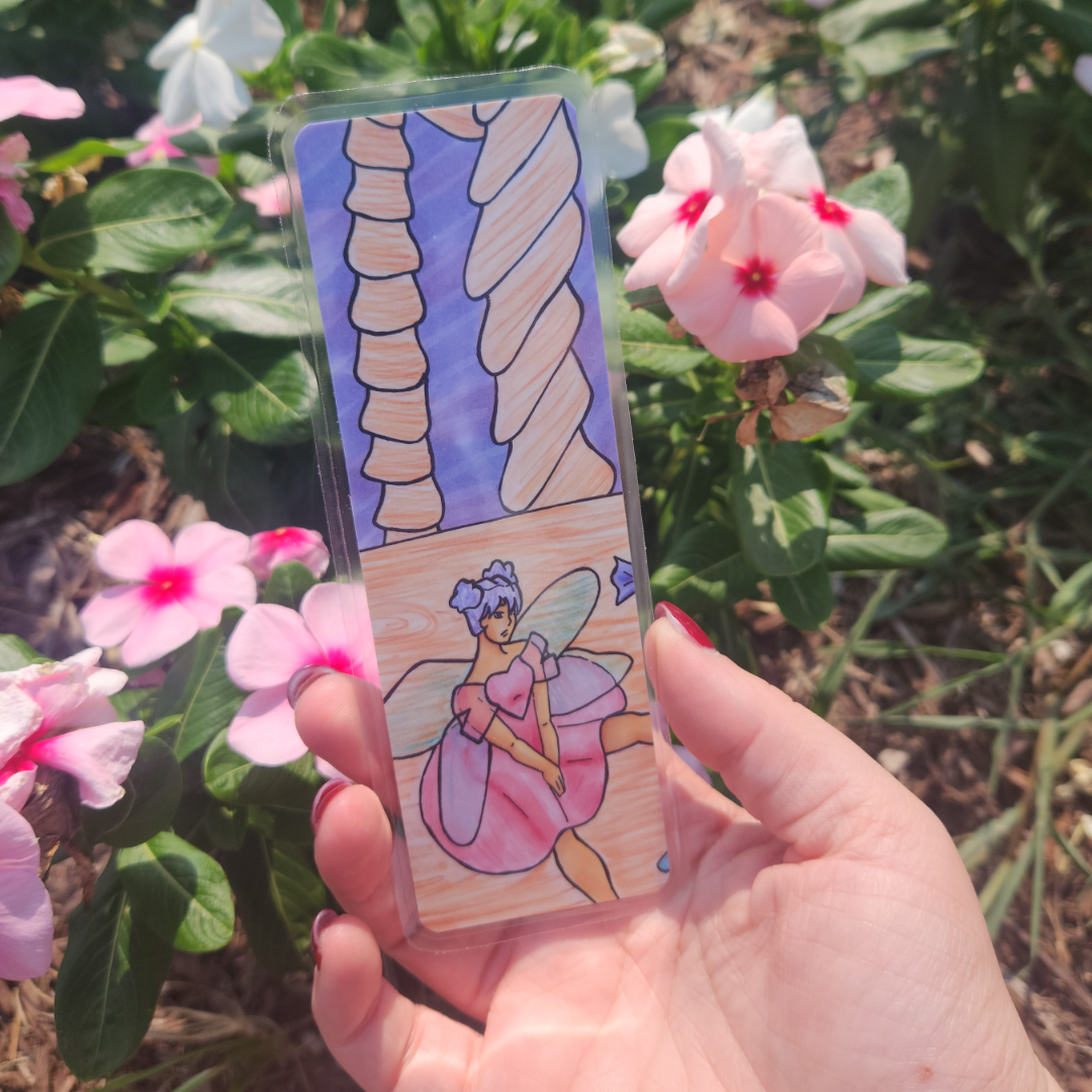 "Pink Fairy" Bookmark